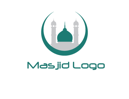 mosque inside the circle swoosh logo