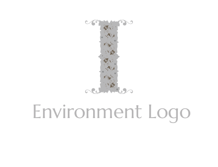 floral column logo