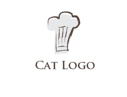 abstract chef cap icon