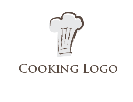 abstract chef cap icon