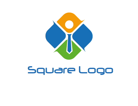 tie in squares HR logo