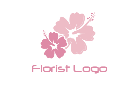 hibiscus flowers logo