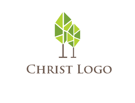 abstract trees logo