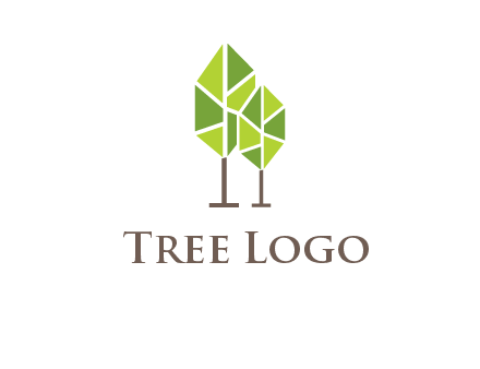 abstract trees logo