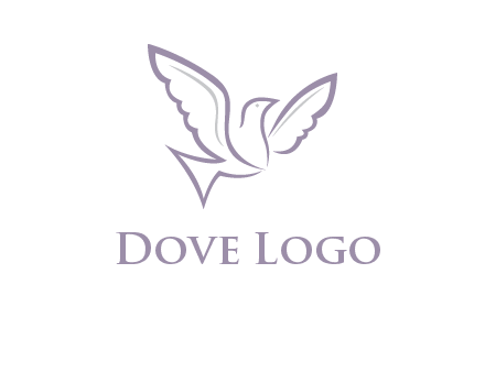 abstract bird logo