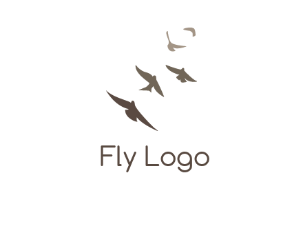 flying birds logo