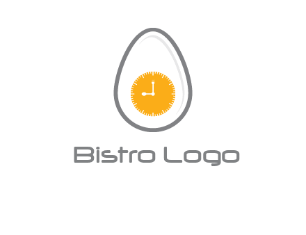 clock in the egg logo