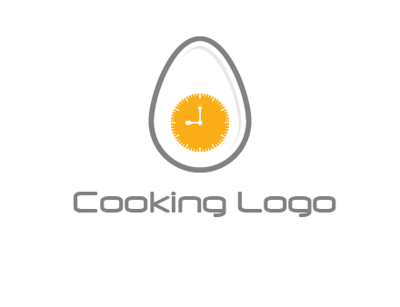 clock in the egg logo