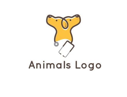 Animal medical clinic logo creator