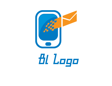 mails out of mobile logo