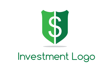 dollar sign in shield logo