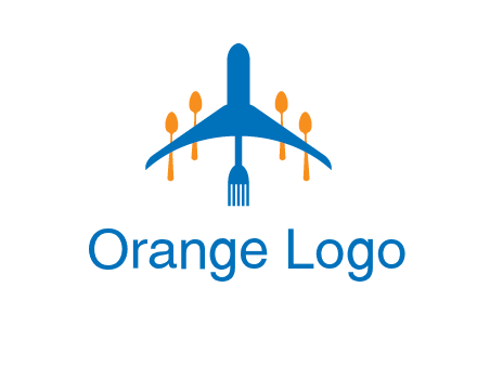 fork spoon plane travel & hospitality logo