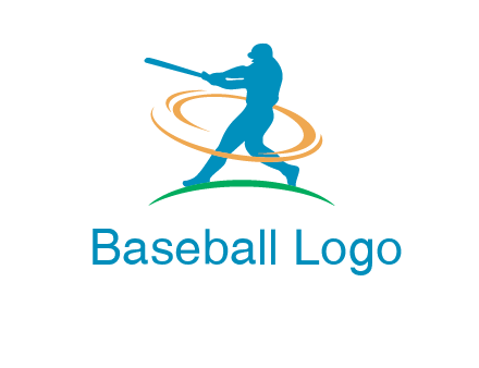 batsman sports logo