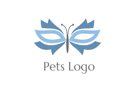 butterfly mask logo