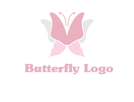 abstract butterfly logo