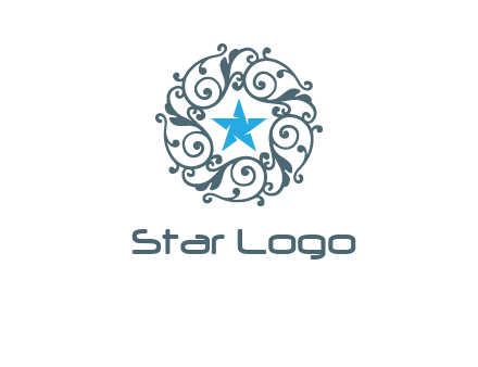 ornamental star logo