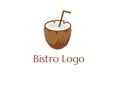 coconut drink logo