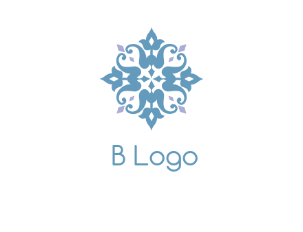 floral ornament logo