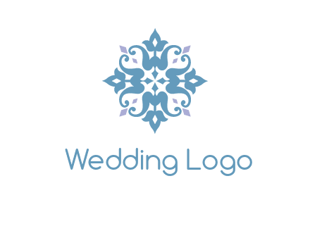 floral ornament logo