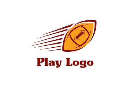 football flying logo