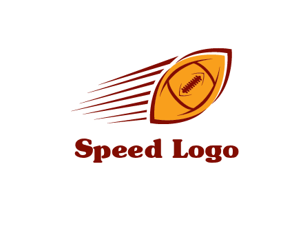 football flying logo