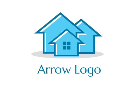 abstract homes icon