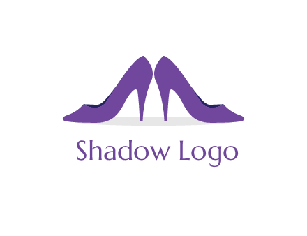 high heels shoes logo