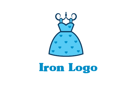 hanging baby frock icon