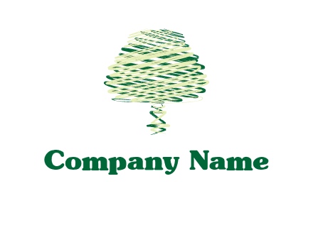 scribble tree logo