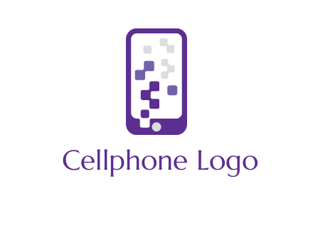 pixel mobile communication logo