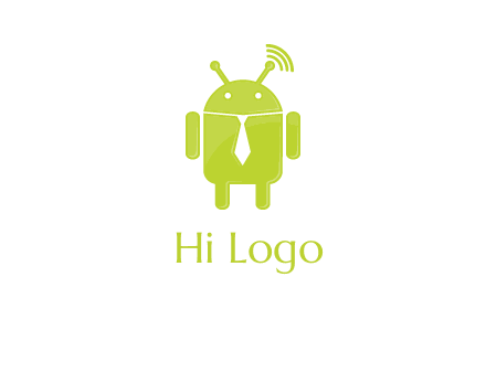 android wifi information technology logo