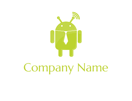 android wifi information technology logo