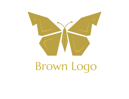 geometric butterfly icon