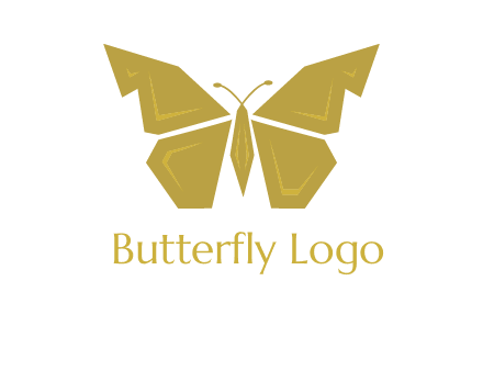 geometric butterfly icon