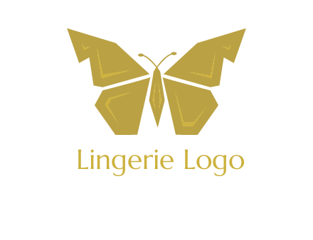 geometric butterfly icon