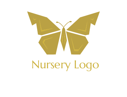 geometric butterfly icon