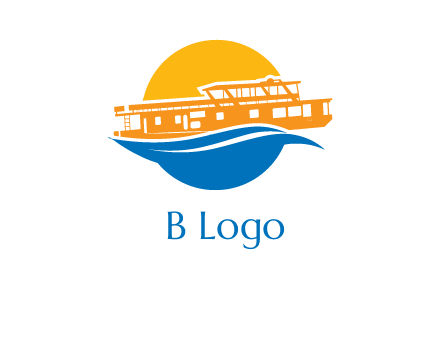 sea cruise travel logo