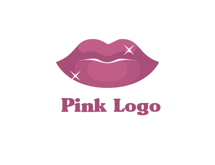 shiny lips beauty logo