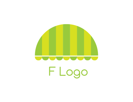 awning or canopy logo