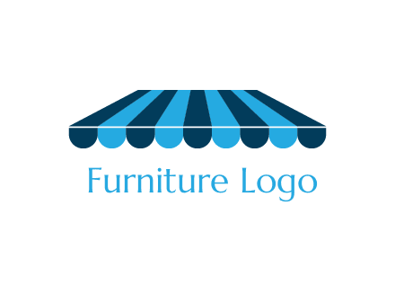 striped shade furniture logo
