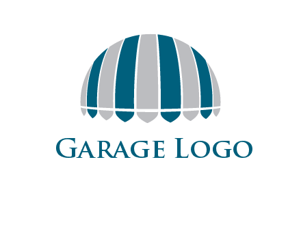 umbrella or canopy logo