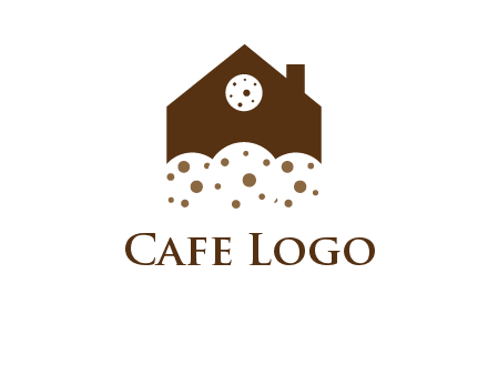 home cookie food logo