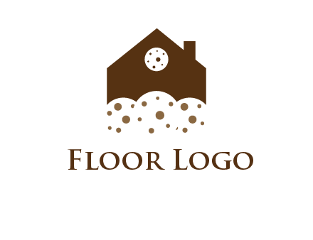 home cookie food logo