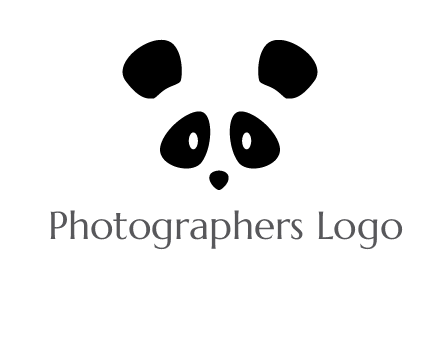 panda face gift logo