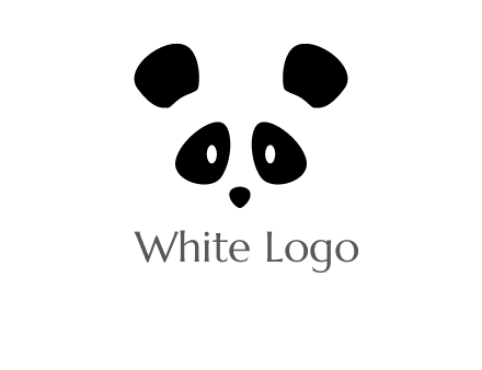 panda face gift logo