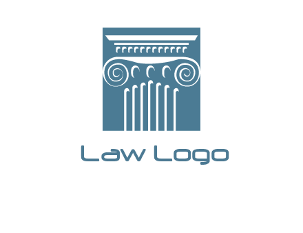 column or pillar logo