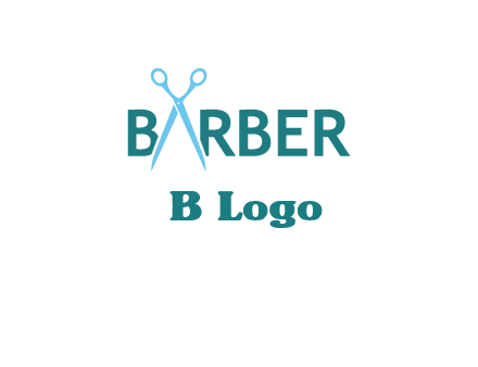 scissor barber logo