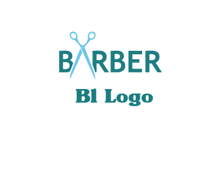 scissor barber logo