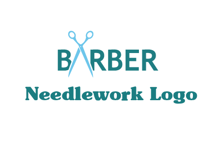 scissor barber logo