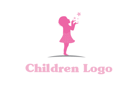 kid with stars logo